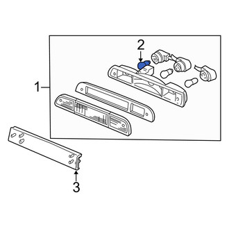 Ford OE - Center High Mount Stop Light Bulb