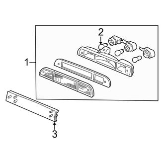 Ford OE - Rear Lamps - High Mounted Stop Lamp (Cab & Chassis - Crew Cab / Cab & Chassis - Conventional)