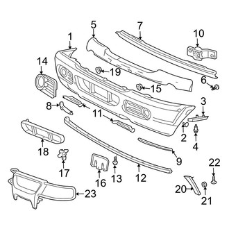 Ford OE - Front Bumper - Bumper & Components (Eddie Bauer / Limited / XLT)