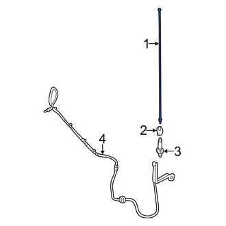 Ford OE - Radio Antenna Mast