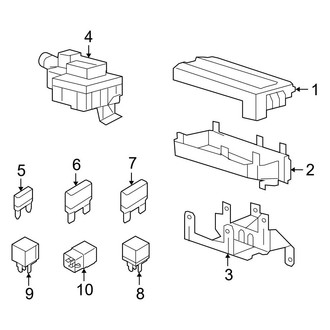 Ford OE - Electrical Components (Fuse & Relays), (Sport Utility)