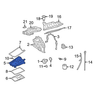 Ford OE - Upper Engine Oil Pan