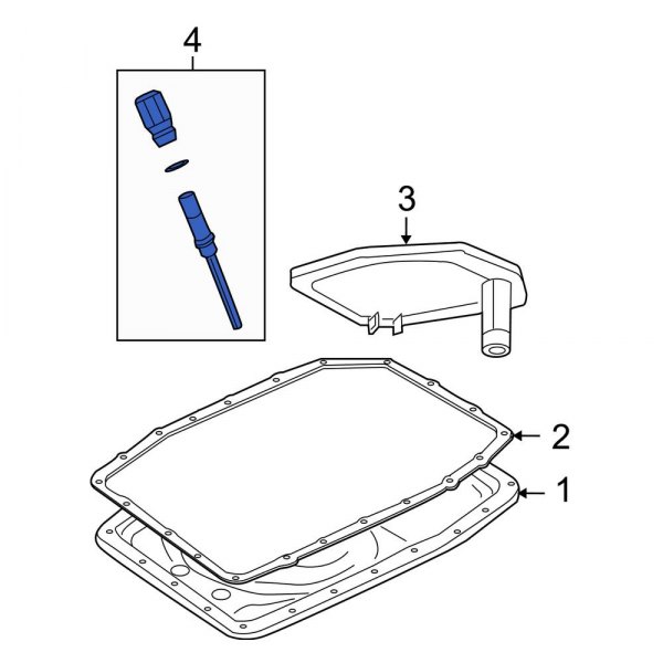 Ford OE 9L2Z7A010A Transmission Drain Plug