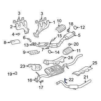 Ford OE - Exhaust System Hanger