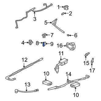 Ford OE - Evaporative Emissions System Lines
