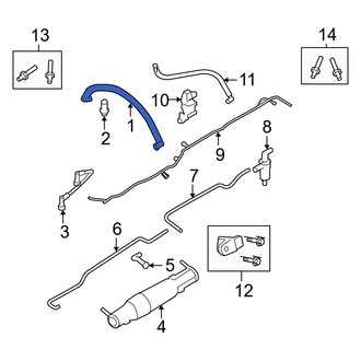 Ford OE - PCV Valve Hose