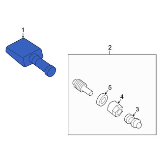 Ford OE - Tire Pressure Monitoring System (TPMS) Sensor