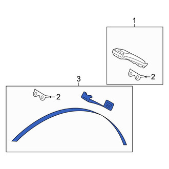 Ford OE - Tire Pressure Monitoring System (TPMS) Sensor Clip