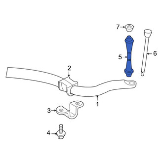 Ford OE - Front Suspension Stabilizer Bar Link
