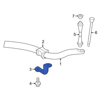 Ford OE - Suspension Stabilizer Bar Bracket