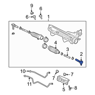 Ford OE - Outer Steering Tie Rod End