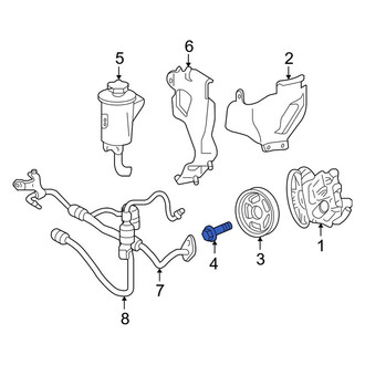Ford OE - Power Steering Pump Pulley Bolt