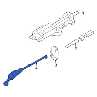 Ford OE - Lower Steering Shaft