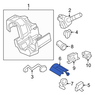 Ford OE - Hazard Warning Switch