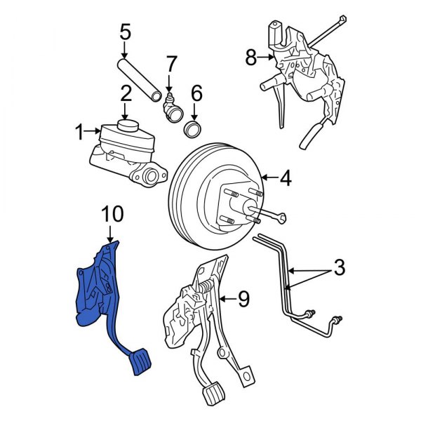 Brake Pedal Assembly