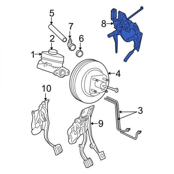 Brake Pedal Assembly