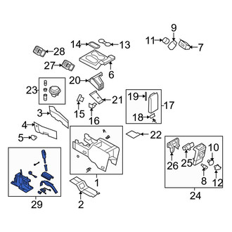 Ford OE - Automatic Transmission Shift Lever