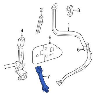 Ford OE - Front Seat Belt Extension