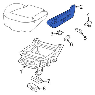 Ford OE - Left Seat Trim Panel