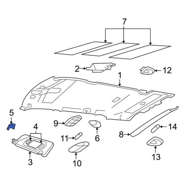 Sun Visor Clip