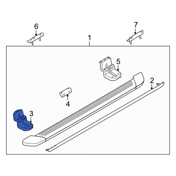 Running Board Mounting Bracket