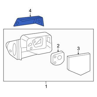 Ford OE - Front Right Door Mirror Cover