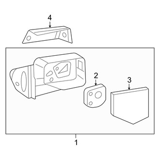 Ford OE - Front Door - Outside Mirrors