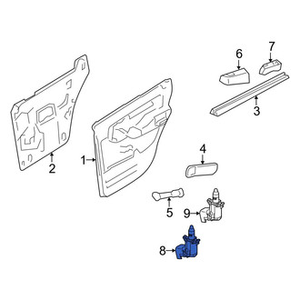 Ford OE - Front Door Jamb Switch