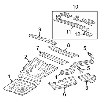 Ford OE - Rear Body & Floor - Rear Body (2 Doors / 4 Doors)
