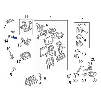 Ford OE - HVAC Heater Control Valve