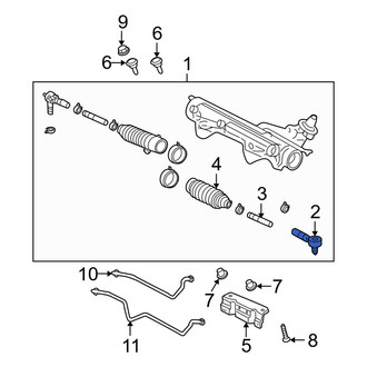Ford OE - Outer Steering Tie Rod End