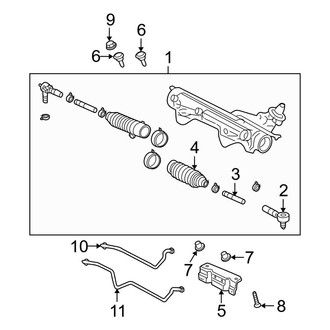 Ford OE - Steering Gear & Linkage (Eddie Bauer / Limited / XLT 4.6L)
