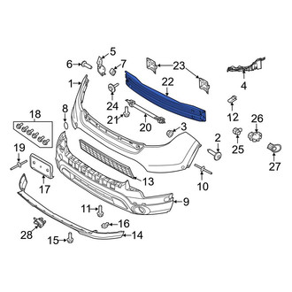 Ford OE - Front Bumper Impact Bar