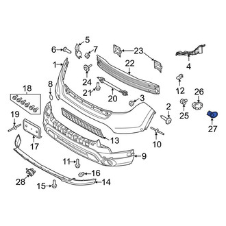Ford OE - Front Left Parking Aid Sensor Housing