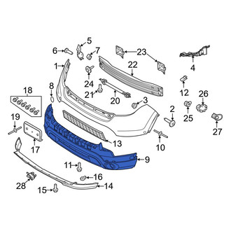 Ford OE - Front Lower Bumper Cover