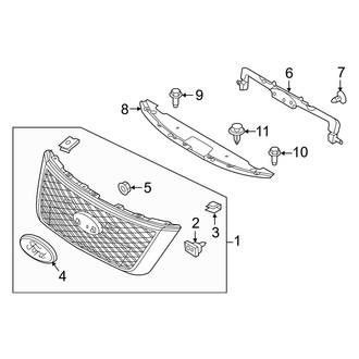 Ford OE - Grille & Components (3.5L)