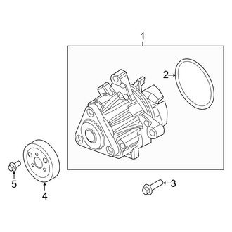 Ford OE - Cooling - Water Pump (2.0L)