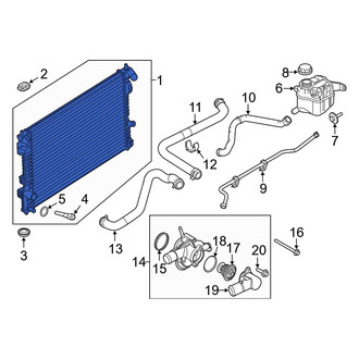 Ford OE - Radiator