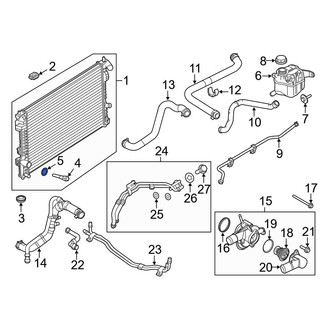 Ford OE - Radiator Drain Plug Gasket