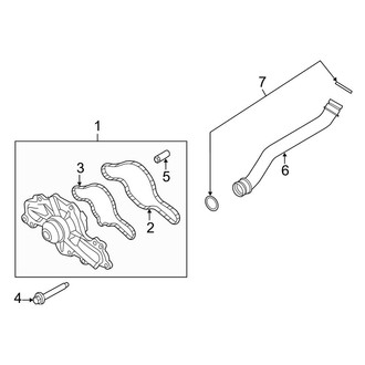 Ford OE - Cooling - Water Pump