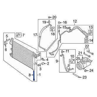 Ford OE - A/C Receiver Drier