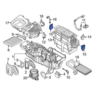 Ford OE - HVAC Air Inlet Door Actuator