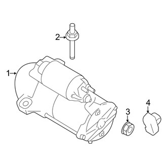 Ford OE - Electrical - Starter (Base / Limited / XLT 3.5L)