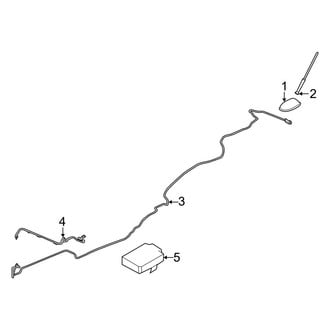 Ford OE - Electrical - Antenna