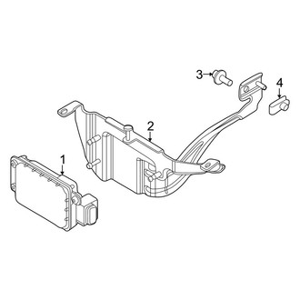Ford OE - Electrical - Cruise Control System (With Adaptive Cruise Control)