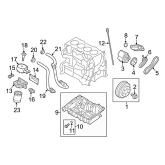 Ford OE - Engine / Transaxle - Engine Parts (2.0L)