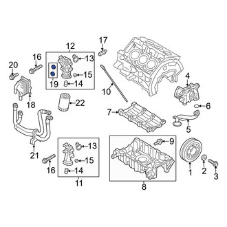 Ford OE - Engine Oil Cooler Gasket