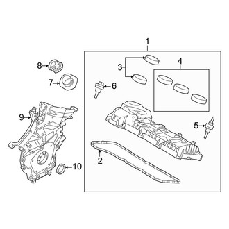 Ford OE - Engine / Transaxle - Valve & Timing Covers