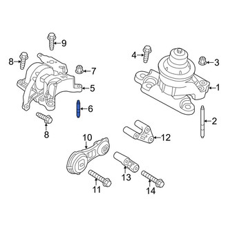 Ford OE - Automatic Transmission Mount Stud