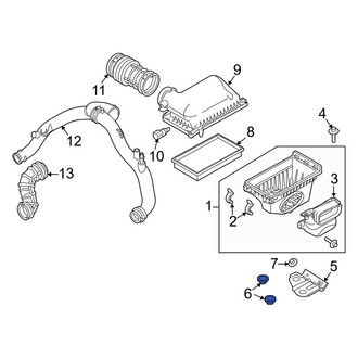 Ford OE - Air Filter Housing Grommet